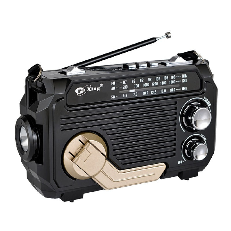 🏕️Přenosná multifunkční AM rádiová svítilna
