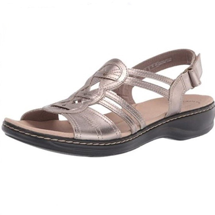 👡【35-43】 Měkké a pohodlné dámské sandály z pravé kůže