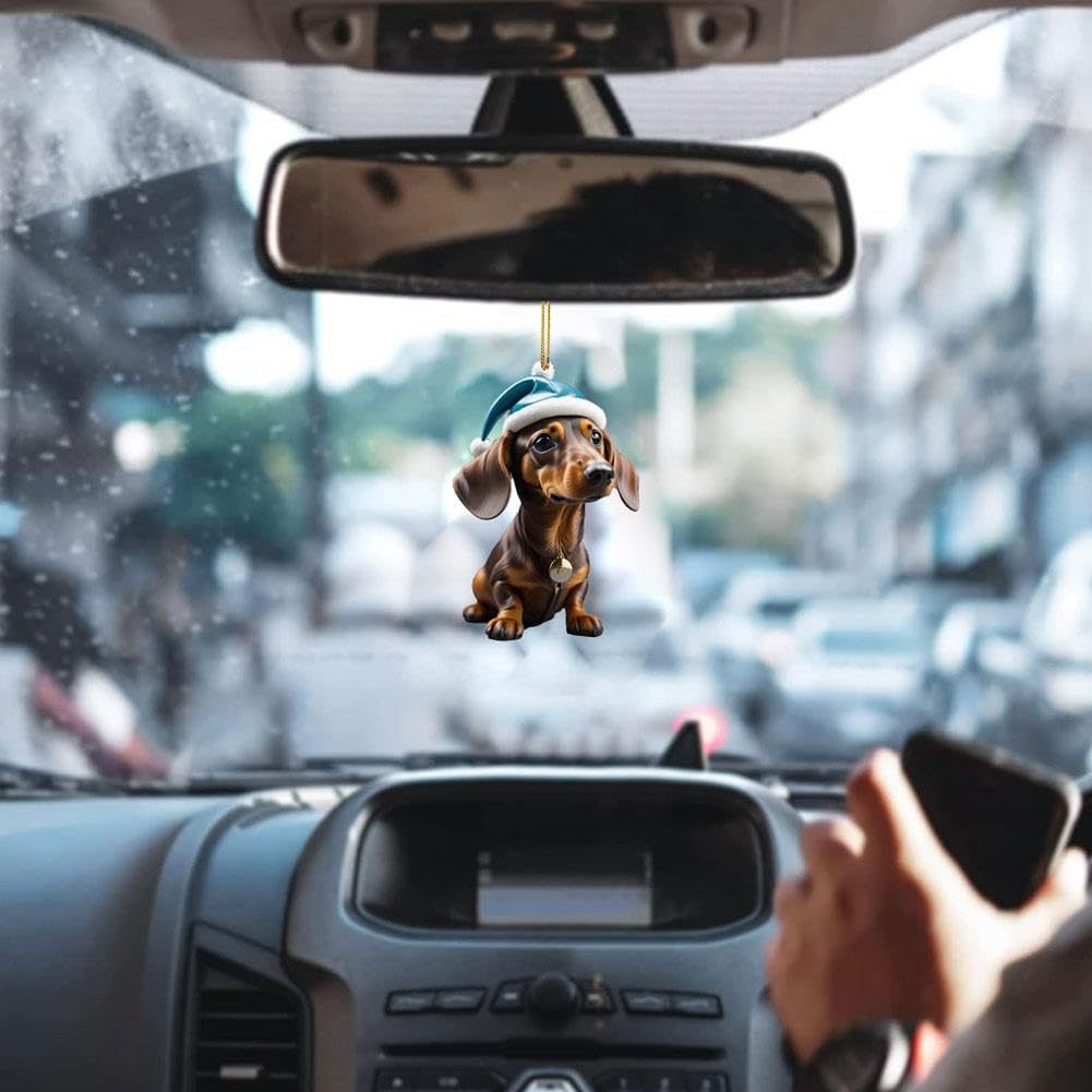 🎄【18 sztuk】🐕 Ozdoby choinkowe w kształcie szczeniąt