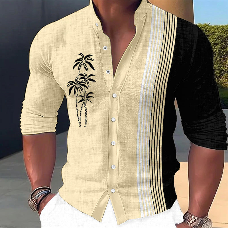 【S-6XL】Camisa de hombre de algodón puro