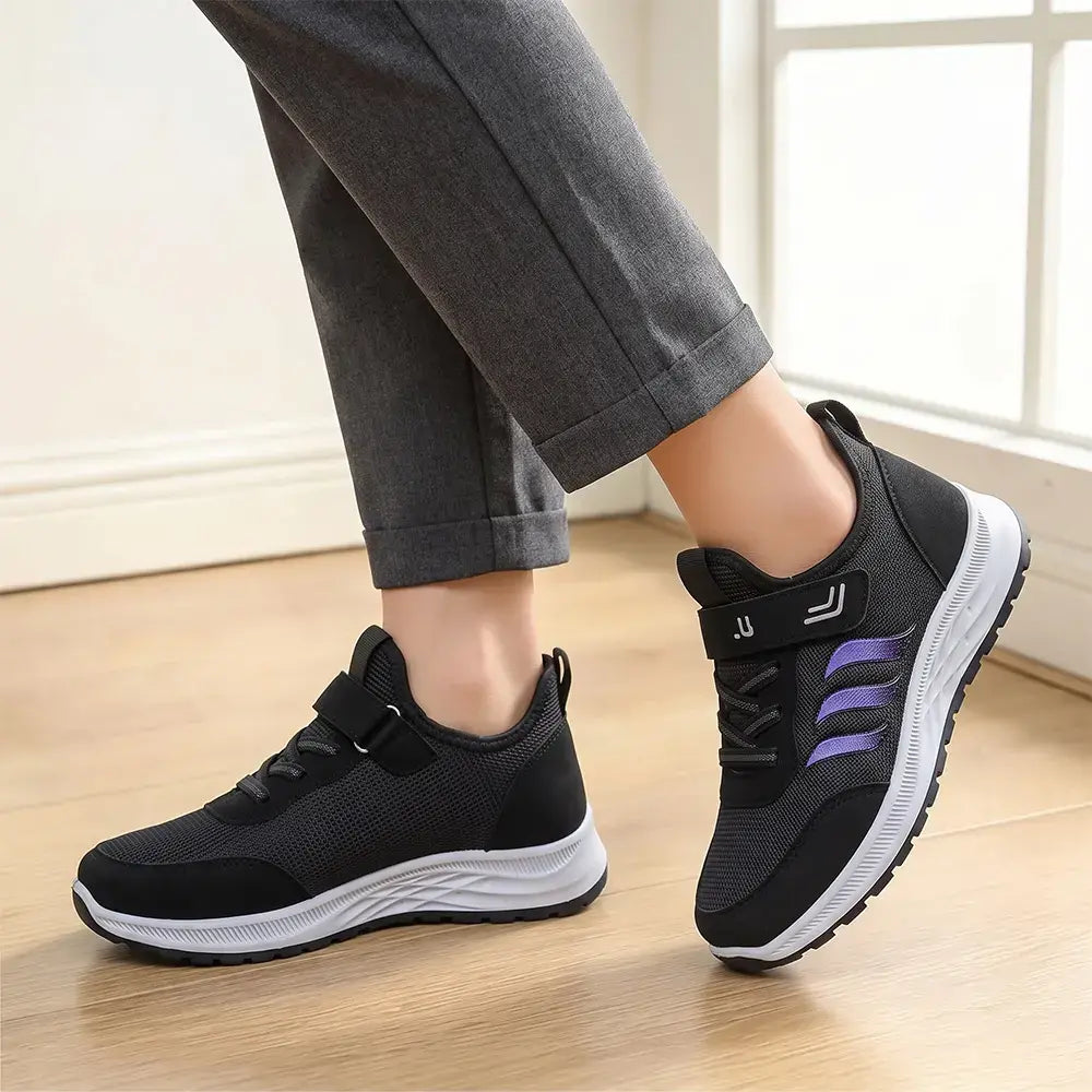 【36-41】Zapatos cómodos para caminar para personas mayores: suaves, ligeros y de estilo deportivo; perfectos para el uso diario de la mujer.