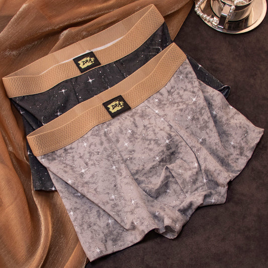 🔥【Conjunto de 4 piezas】Calzoncillos bóxer transpirables y cómodos de algodón puro para hombre