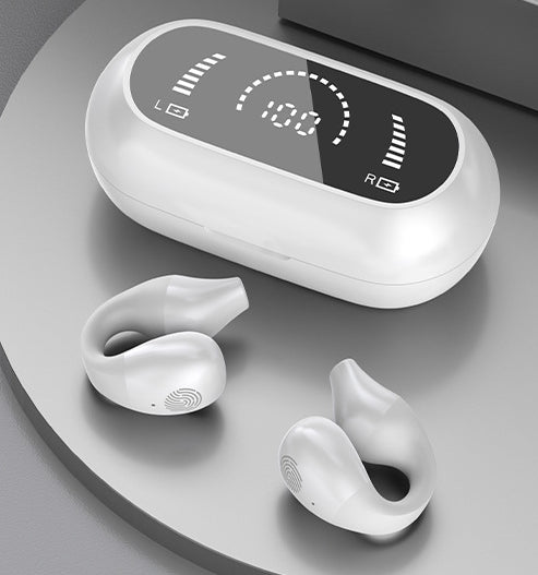 Nová bezdrátová bluetooth náhlavní souprava 2024, vysoce kvalitní zvuk, vhodná pro sportovní hovory_3751153