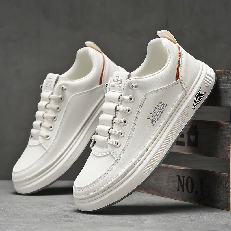 🔥👟【39-44】 2025 prodyšné kožené obchodní ploché boty pro muže