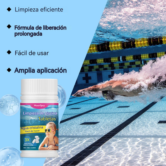 🔥Compre 1 y obtenga 1 gratis(2 botella)🏊Pastillas efervescentes para la limpieza de piscinas_4294584
