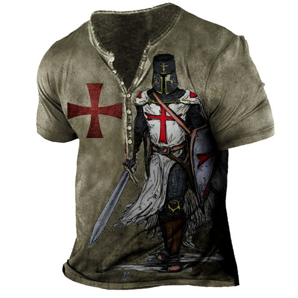 【S-4XL】 Pánská neformální košile s 3D potiskem_3717258