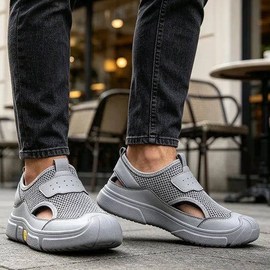 👟【Tallas 39-44】Nuevas sandalias de hombre 2026 para el verano, ligeras, deportivas y de ocio, antideslizantes, perfectas para la playa.