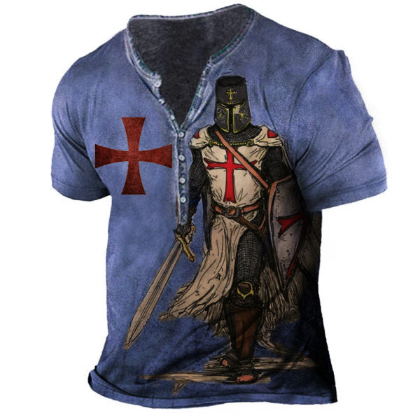 【S-4XL】 Pánská neformální košile s 3D potiskem_3717258