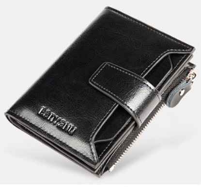 💰👝 Nová krátká, multifunkční peněženka tři v jednom pro ženy