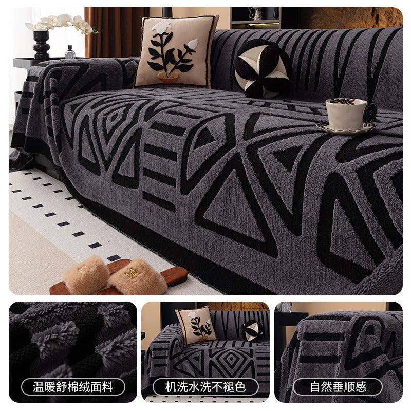 đïžKĂŒlönleges ajĂĄnlat: đPuha Ă©s csĂșszĂĄsmentes plĂŒss kanapĂ©huzatokđă180*150cmă_4193070