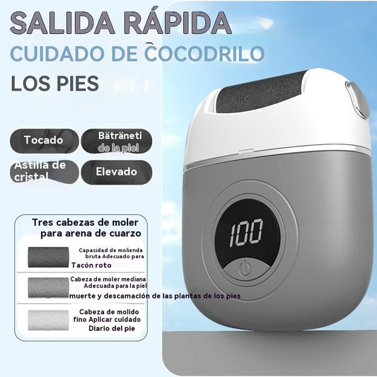 🦶🛁✨🔥Nuevos rodillos eléctricos para pies, elimina la piel muerta de los talones, rodillos eléctricos para pies, adecuados para el cuidado de los pies._4236227