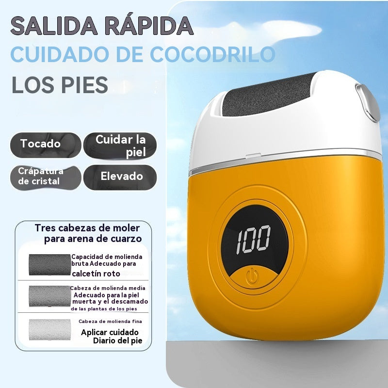 🦶🛁✨🔥Nuevos rodillos eléctricos para pies, elimina la piel muerta de los talones, rodillos eléctricos para pies, adecuados para el cuidado de los pies._4236227
