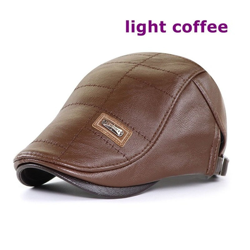 🧢🔥 Boina de cuero vintage de primera calidad