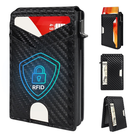 🔒 Cartera Inteligente Pop-Up con RFID – Acceso Rápido y Estilo Premium 4288775