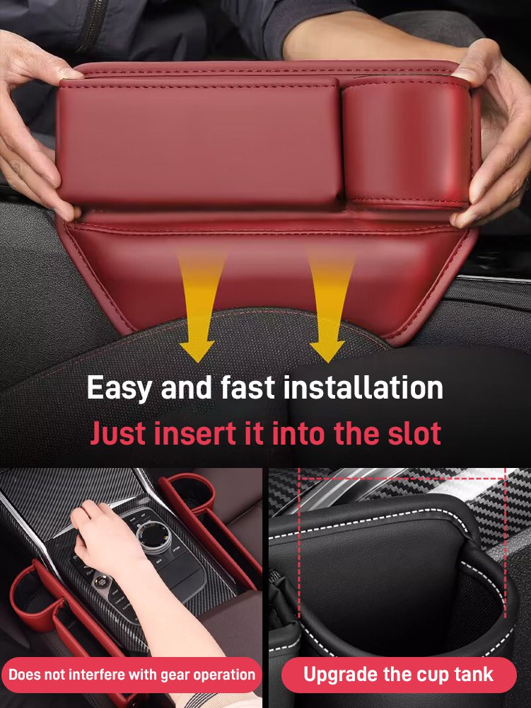🚗 Úložný box z hovězí kůže Gap