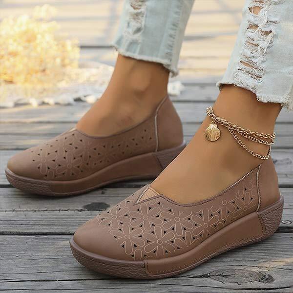 【35-43】 Nové dámské retro duté sandály s měkkou podrážkou_3648289