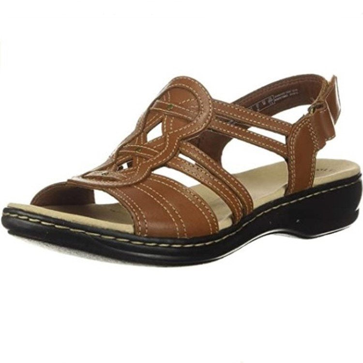 👡【35-43】 Měkké a pohodlné dámské sandály z pravé kůže
