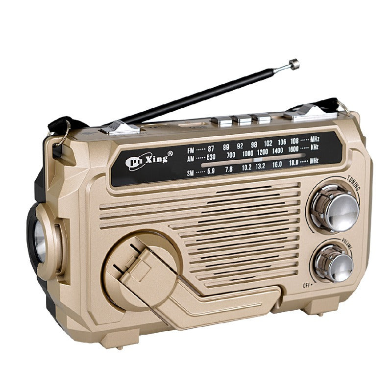🏕️Přenosná multifunkční AM rádiová svítilna
