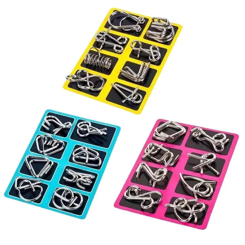 🧠 Juegos Educativos Niños (3 Pack, 24 Pzs) | Juguetes de Inteligencia y Desarrollo Cognitivo 🚀