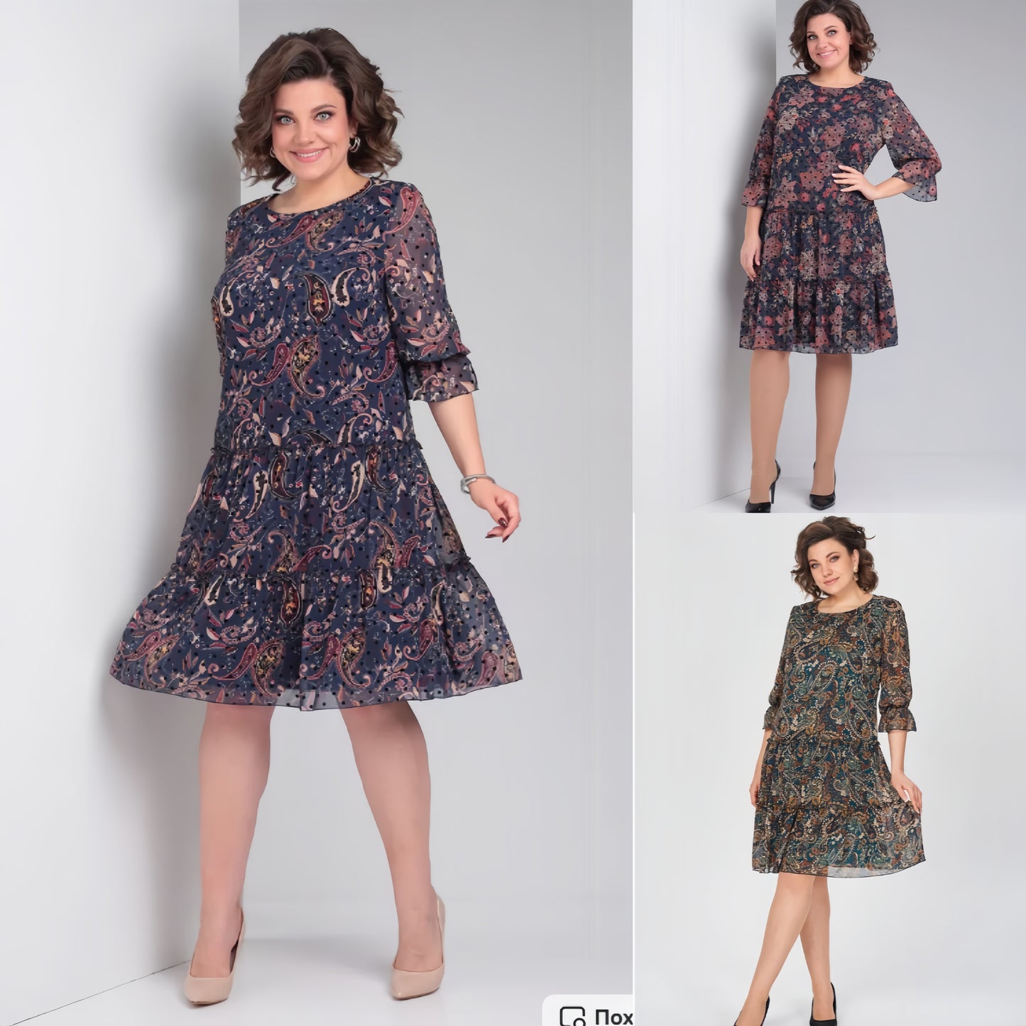 【🥇Nejprodávanější】💥👗【S-5XL】Nové jarní šaty s potiskem 2025
