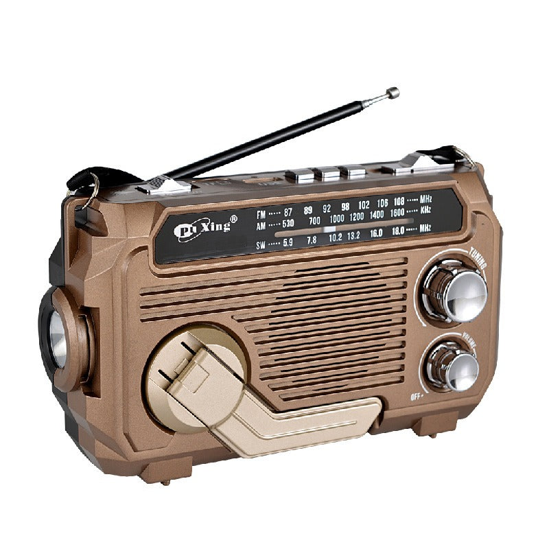 🏕️Přenosná multifunkční AM rádiová svítilna