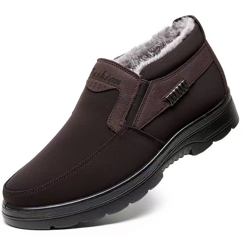 【Nové produkty】【39-47】Nové silné fleecové boty na podzim a zimu, nepromokavé a teplé