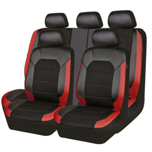 【Compra uno y llévate otro gratis】🔥Gran oferta🔥Funda universal de cuero suave para asiento de coche de cuero empalmado🚗🚗