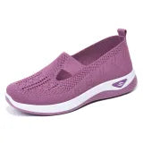 【35-40】 cómodos zapatos antideslizantes transpirables para personas de mediana edad y ancianos