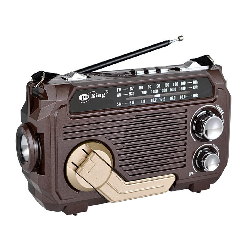 🏕️Přenosná multifunkční AM rádiová svítilna
