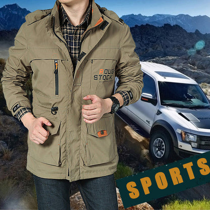 🔥【M-5XL】Chaqueta impermeable y cortavientos para hombre, nuevo producto en 2026