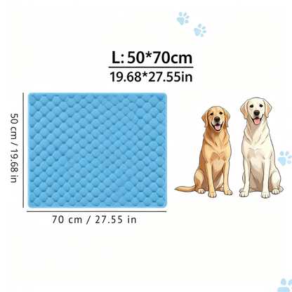 🧊🐶 Alfombrilla refrescante para perros y gatos – el alivio que tus mascotas necesitan este verano 🐱✨