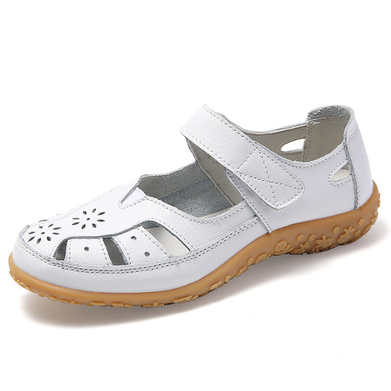 💗👡 Duté pohodlné ležérní ploché sandály.