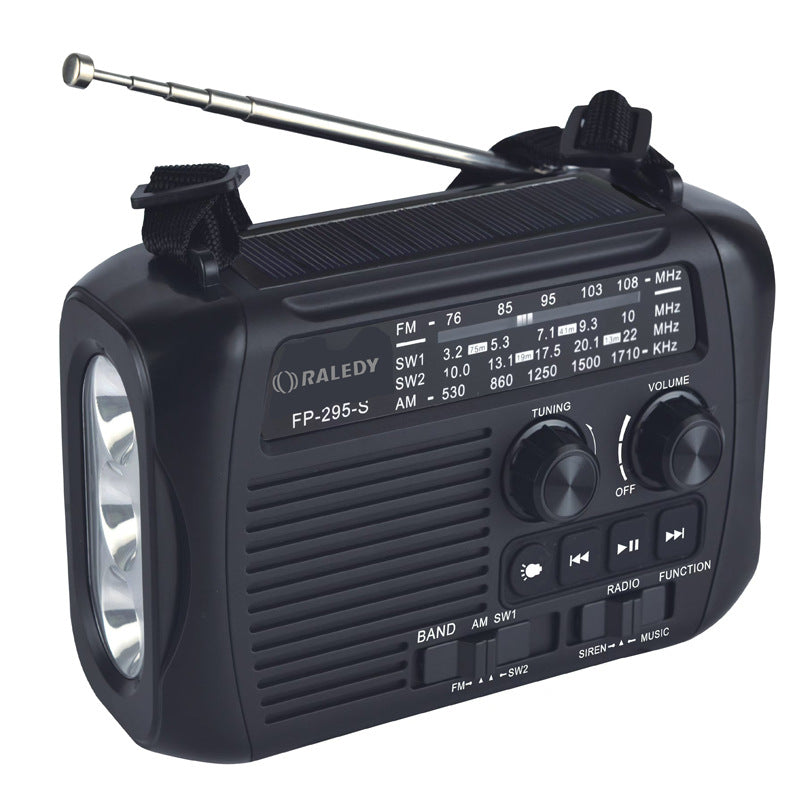 🏕️Přenosná multifunkční AM rádiová svítilna