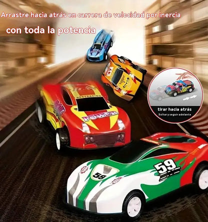 【50%OFF】🎁48 minicoches extraíbles con garaje incorporado