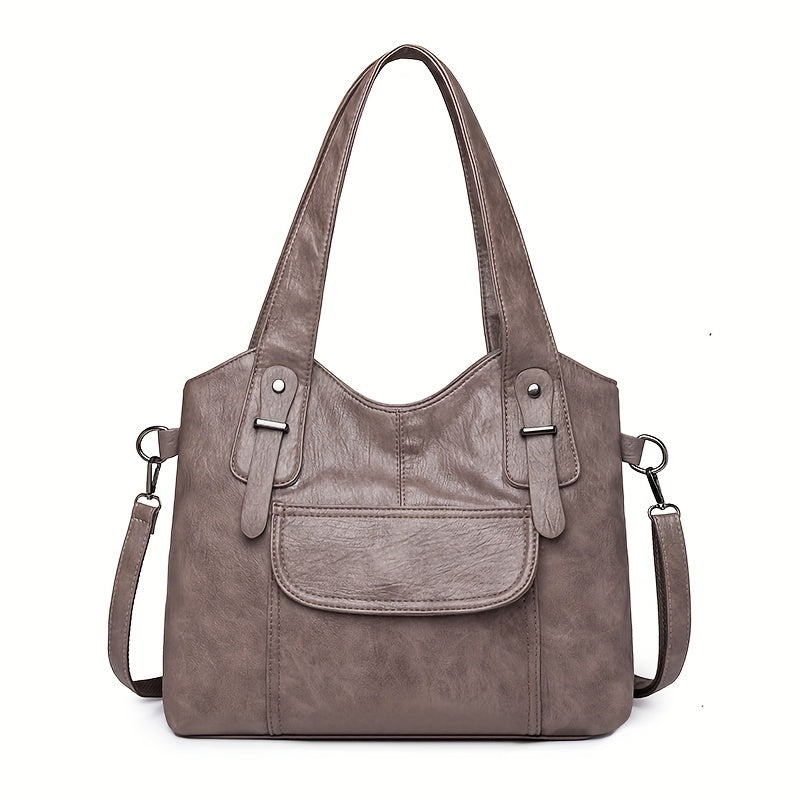 📢 ¡Oferta Limitada! 👜 Bolso de Hombro Vintage en Piel Auténtica - Elegancia Retro