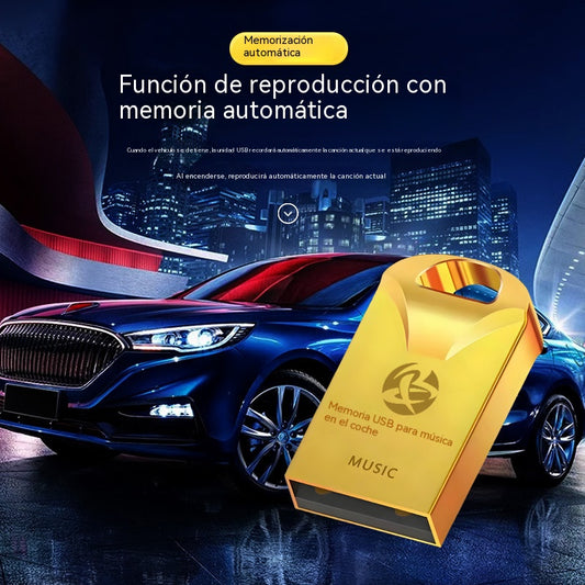 🔥🔥【32 GB】Memoria USB universal de alta calidad para música en coches【2500 canciones populares + 100 vídeos】4304095