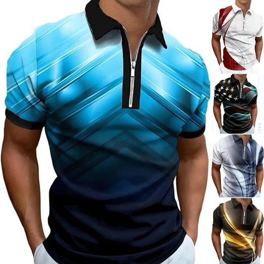 【S-6XL】😎Nové pánské polo tričko s krátkým rukávem