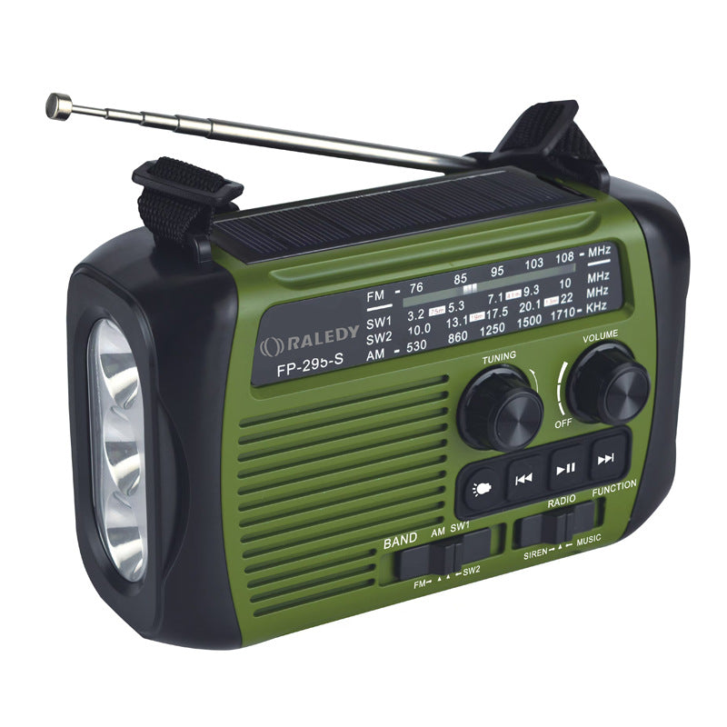 🏕️Přenosná multifunkční AM rádiová svítilna