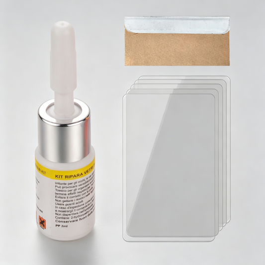 【Set de 3 piezas】🚗 Líquido reparador de grietas, adhesivo para eliminar arañazos y fisuras