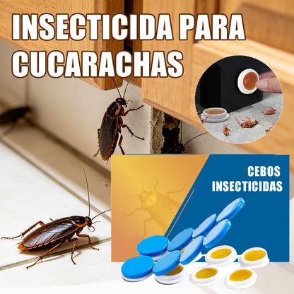 💥【5 cajas con 40 cápsulas】 Parche de cebo de gel fuerte para matar cucarachas