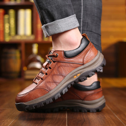 🔥👞Legkelendőbb 40% kedvezmény – 【39-48】2025 őszi és téli új divatos férfi bőrcipők