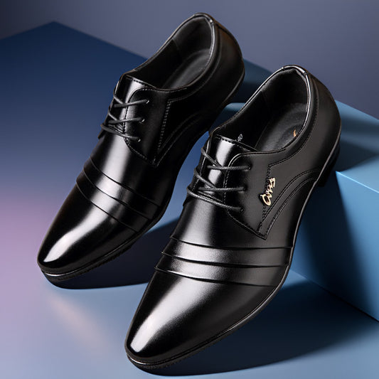 🔥【nabídka】【38-48】Nové business boty pro muže vyrobené z kůže