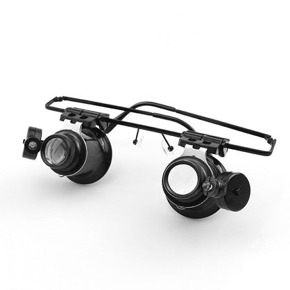 Reparación de lupas LED montadas en la cabeza