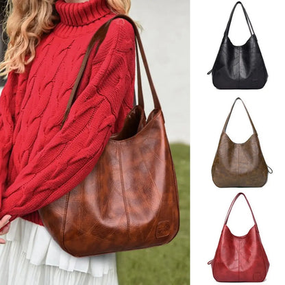 💖👜💖Nuevo bolso de hombro de gran capacidad de piel suave - versátil bolso de moda para mujer