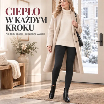🔥Pakiet 2 szt.【S-5XL】Kaszmirowe legginsy termiczne z wysokim stanem 2026 na jesień i zimę