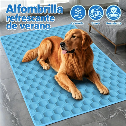 🧊🐶 Alfombrilla refrescante para perros y gatos – el alivio que tus mascotas necesitan este verano 🐱✨