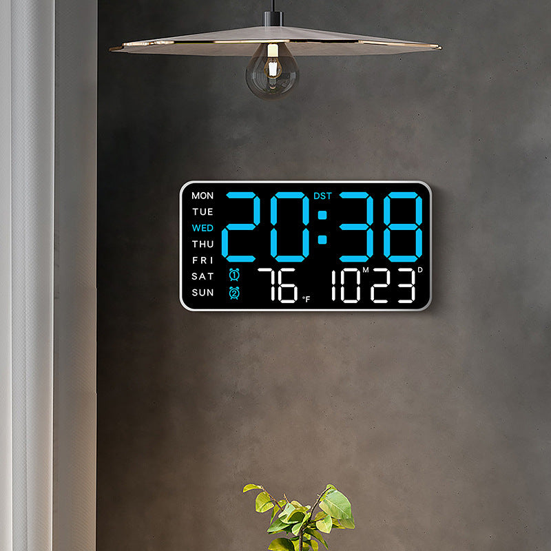 📢📢50% DE DESCUENTO!! ⏰Reloj de pared digital LED decorativo multifuncional. El reloj digital sin límites para el hogar moderno del Reino Unido.