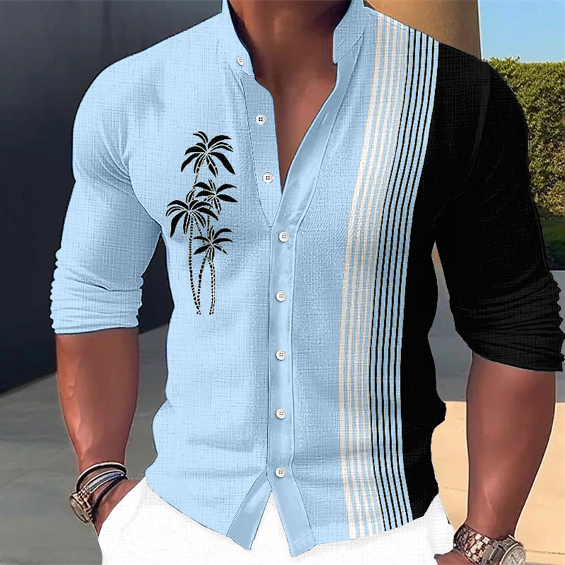 【S-6XL】Camisa de hombre de algodón puro