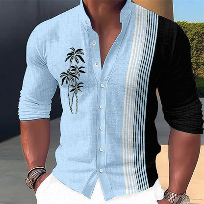 【S-6XL】Camisa de hombre de algodón puro