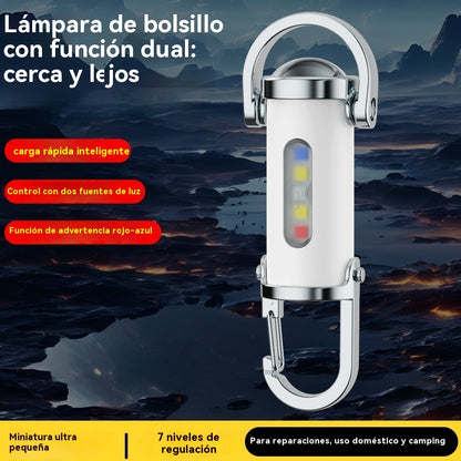 🔥【Compra 1 y llévate 1 gratis】Linterna mini superbrillante, resistente al agua, con 8000 lúmenes de salida_4211418